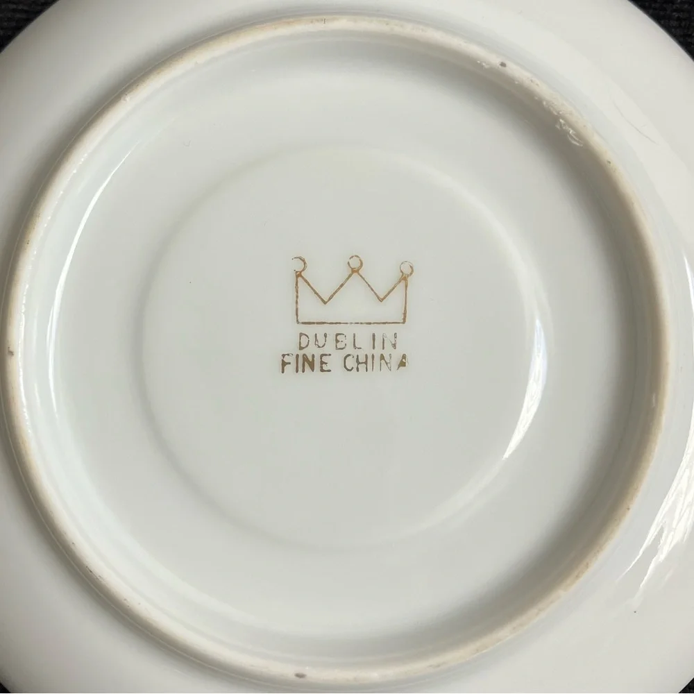 Dublin Fine China Coffee Cup and Saucer (Set of Six) - Picture 9 of 13
